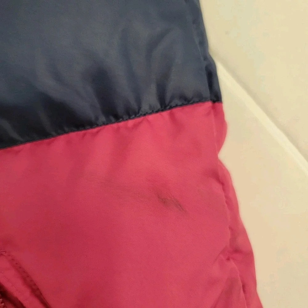Polo Ralph Lauren Girls 12-14 Puffer Vest Down Feather Fill Reversable Crest